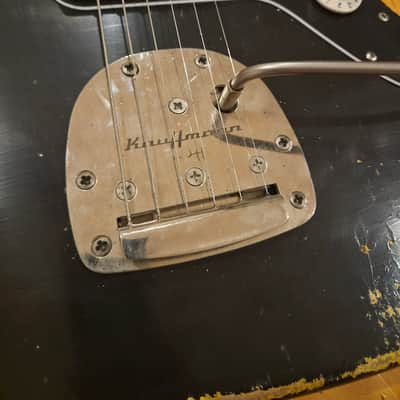 MJT Jazzmaster build 2026 - Aged black over sunburst image 2