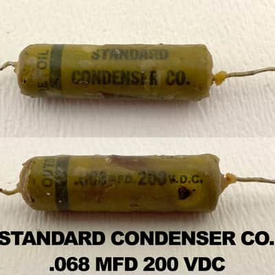Vintage Sprague Sun Cornell Dubelier Wax Capacitors '50s Lot of 12 image 8