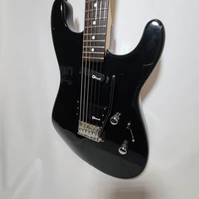 Charvel Charvette 100 Reverse Headstock Vintage 1990 Gloss Black image 4