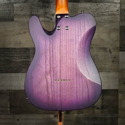 Schecter PT Special Electric Guitar - Purple Burst Pearl (667) image 3