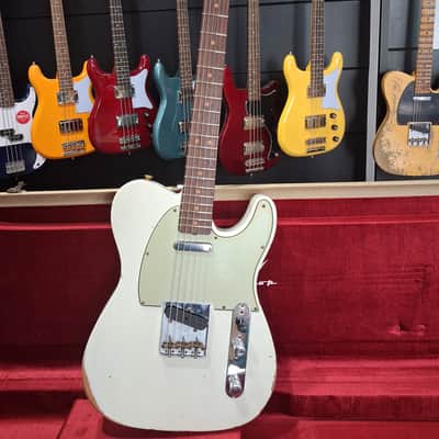 Fender CUSTOM SHOP 63 TELECASTER 2024 - RELIC OLYMPIC WHITE image 1