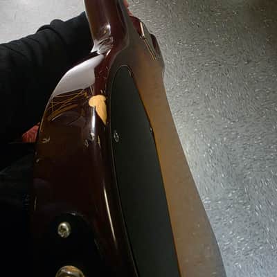 Fender Contemporary Precision Bass Lyte MIJ 1989 - 1994 - Violin Burst image 10