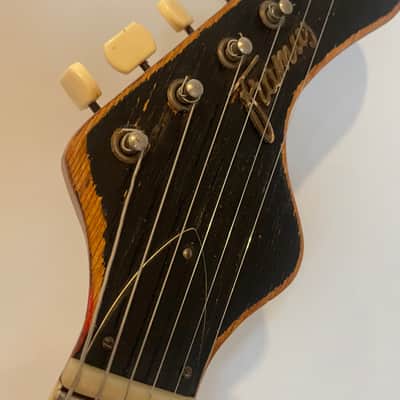 Framus Strato De Luxe 1964 - recent refret, new bridge/nut image 5