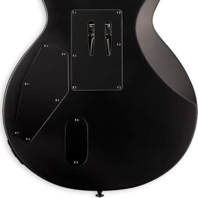 ESP LTD EC-1000FR Electric Guitar, Ebony Fingerboard, Black Satin image 3
