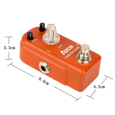 AZOR AP-305 Mini Compressor Guitar Effect Pedal image 4