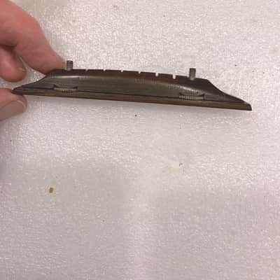 Harmony Silvertone guitar bridge 1962 image 1