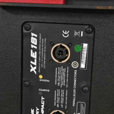 Electro-Voice (EV) XLE181 8" 2-Way Passive Line Array Speaker (PAIR) CG01THM image 12