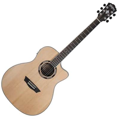 Washburn AG70CEK Apprentice Series Mahogany Neck 6-String Acoustic-Electric Guitar w/Hard Case image 6