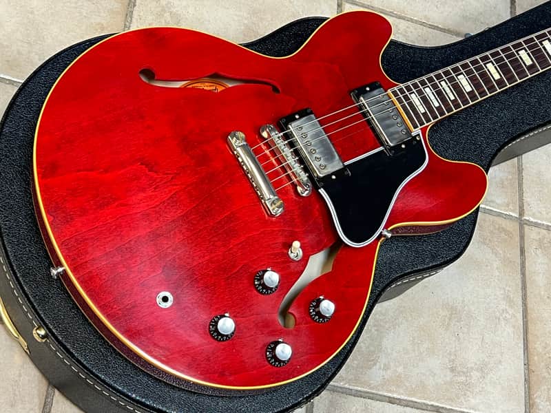 2026 Gibson Custom 1964 ES-335 Reissue VOS Sixties Cherry image 1