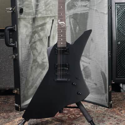 ESP LTD James Hetfield Signature Snakebyte Electric Guitar - Satin Black with Hardshell Case image 13