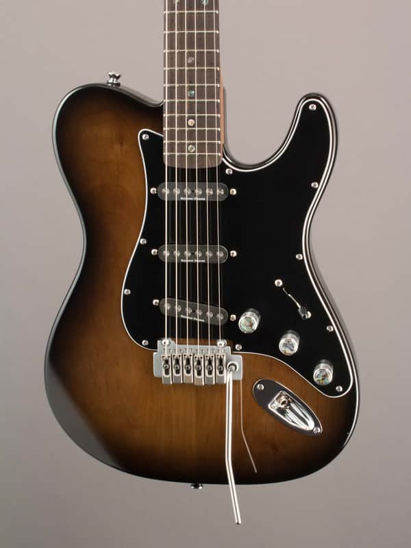 Fender/Warmoth Custom Telecaster Stratocaster Hybrid Walnut Burst