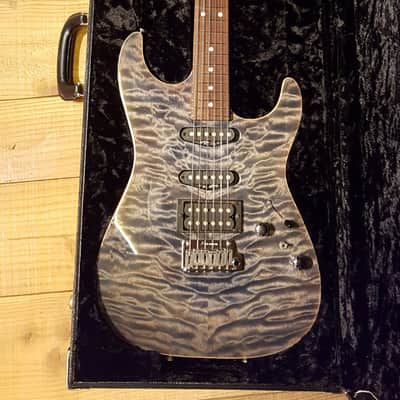 2009 Tom Anderson Drop Top Charcoal Quilted Maple Alder SSH HSS SA2R SA2 HN2+ image 22
