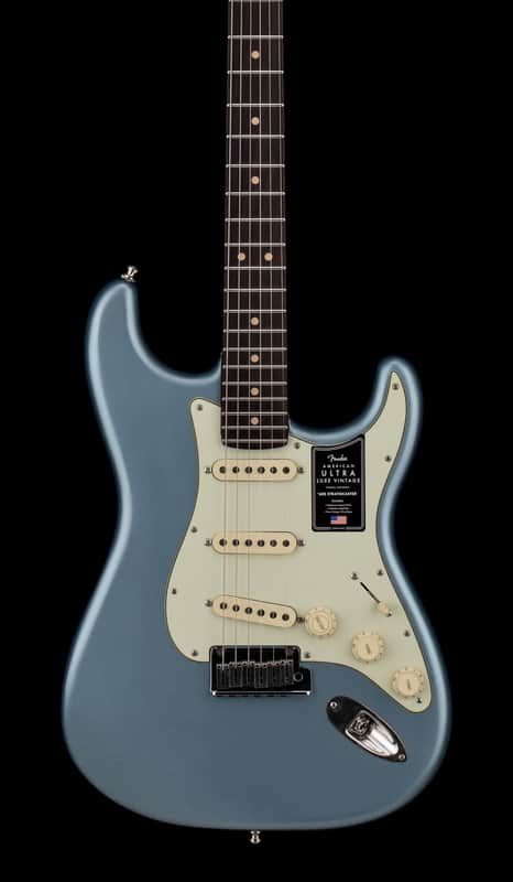 Fender American Ultra Luxe Vintage '60s Stratocaster - Ice Blue Metallic #09665 image 1