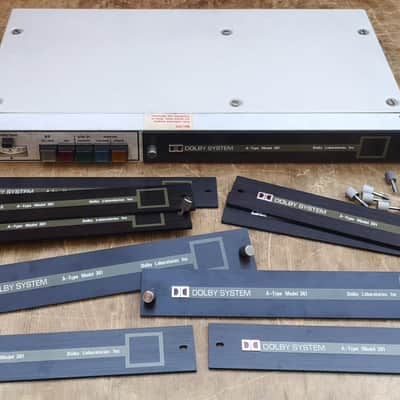 NEW! MINT! Access Plate/Emblem/Thumbscrews for Dolby 361 Noise Reduction Frame image 2