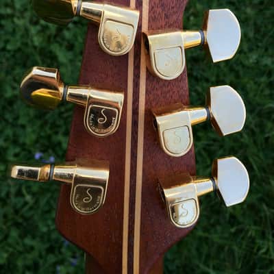Ovation Adamas 1581-5 1999 Black Epaulet Cutaway image 4