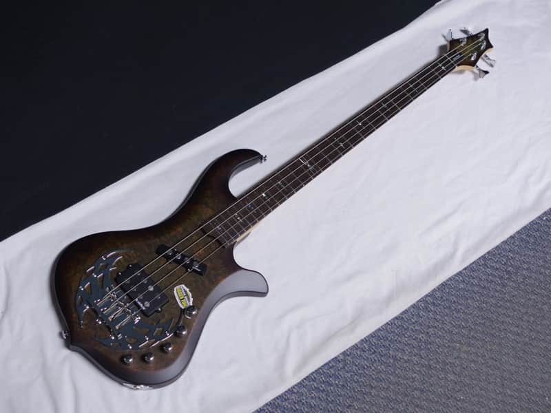 TRABEN Array Attack 4-string electric BASS guitar Granite w/ CASE