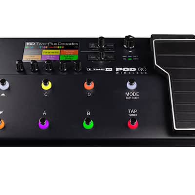 Line 6 POD Go Wireless Multi-Effects Pedal w/Wireless Receiver - Open Box image 2