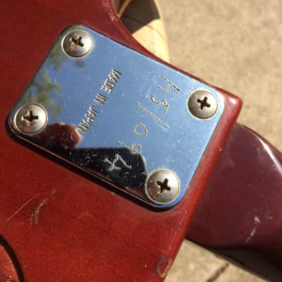 Maya Les Paul 1970s Gold Top genuine roadworn image 11