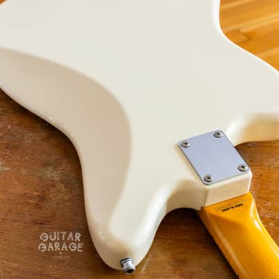 2014 Fender Japan Jazzmaster 62 Vintage Reissue Olympic White Tortoishell - cool MIJ! image 14