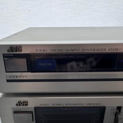 JVC A-X50 Stereo Amplifier Integrated Receiver & JVC T-X30 Tuner Tested Working image 5