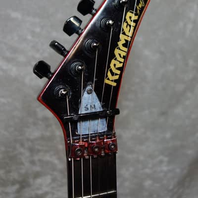 1980's USA Kramer American Stagemaster in DIY transparent red image 6