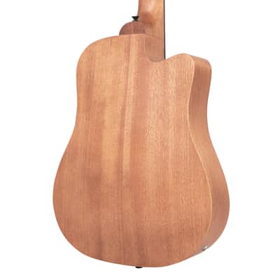 GOLD TONE MicroBass M-Bass LEFTY 4-string A/E Short-Scale Fretted BASS guitar w/ BAG new image 10