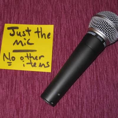 new display piece A+ Shure SM58 microphone (NO: box, pw, pouch, clip, strap) SM-58, SM-58LC, SM58LC image 1