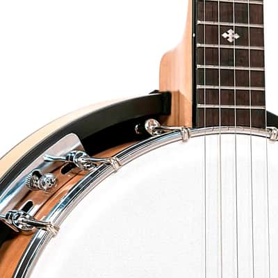 Mint Gold Tone CC-100R Resonator Banjo - Natural w/ Bag image 3