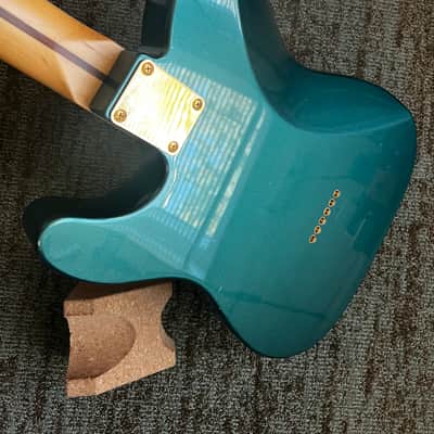 Fender MIJ FSR Collection 75th Anniversary Hybrid II Telecaster - Sherwood Green Metallic w/Dimarzio Chopper T Bridge Pickup (Original Bridge P/U Included): image 13