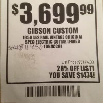 Gibson Les Paul 58 R8 VOS Custom Shop Reissue Guitar 2011 w/COA & OHSC image 6