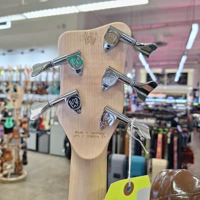 Warwick German Pro Series GPS Streamer CV 5-String Bass 2023 - Natural Satin Oil 7.8 pounds image 9