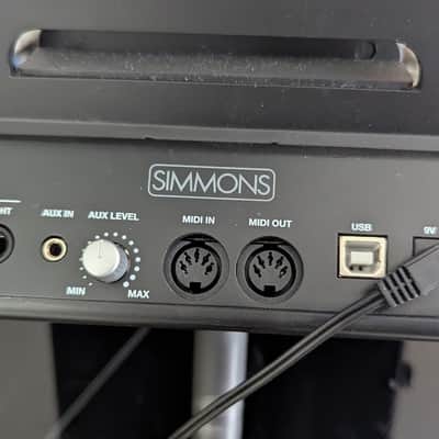 SIMMONS SD1250 Drum SOUND MODULE w/ Cable Harness; 'Bluetooth' capable image 5
