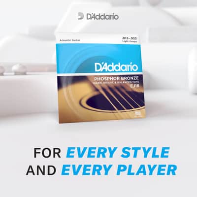 D'Addario Phosphor Bronze Acoustic Guitar Strings 3 Set Pack 10-47 EJ15-3D image 7