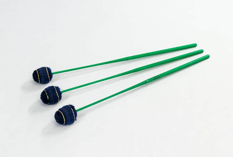Great Dane Genuine Fiberglass Vibe/Marimba Mallets Yarn (Set of 3) - 80's image 1