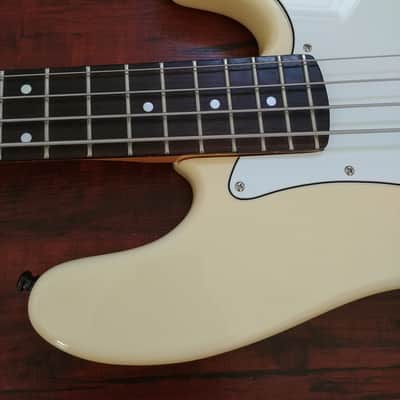Fender Precision Bass with Jazz Neck Olympic White image 3