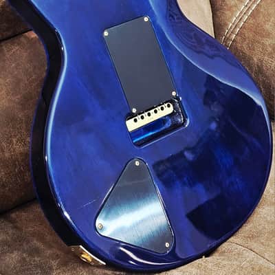 PRS ( Mint) Santana Retro (One Piece Top) Quilted Maple 10-top 2022 - Charcoal Blue image 16