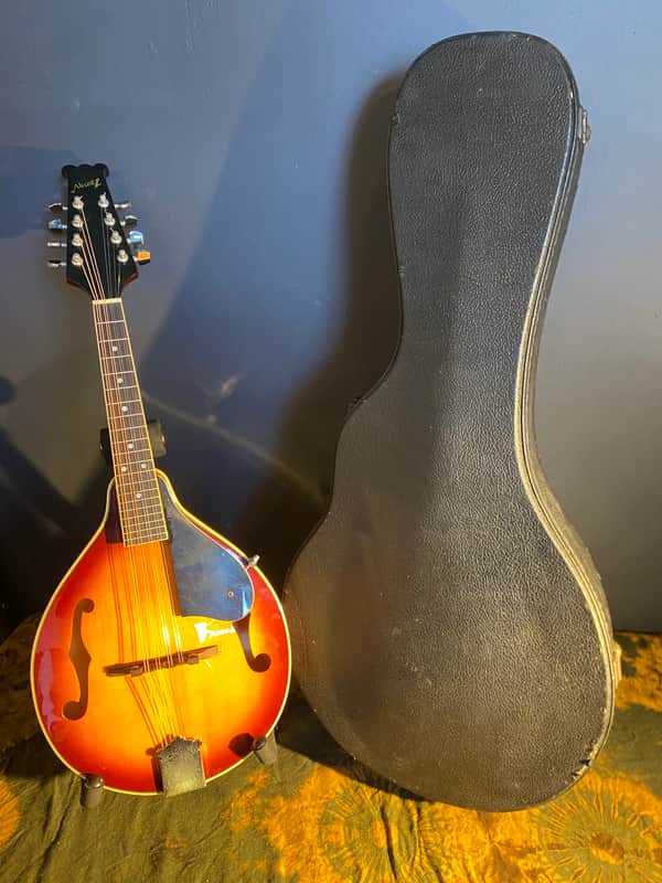 Alvarez A-100 Mandolin w/ TKL Hardcase image 1