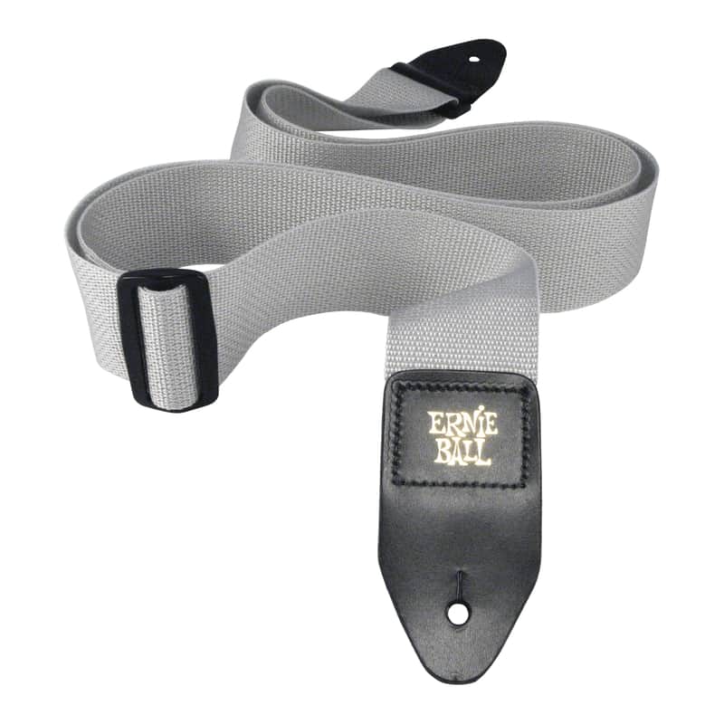 Ernie Ball 4046 Polypro 2" Guitar Strap Grey image 1