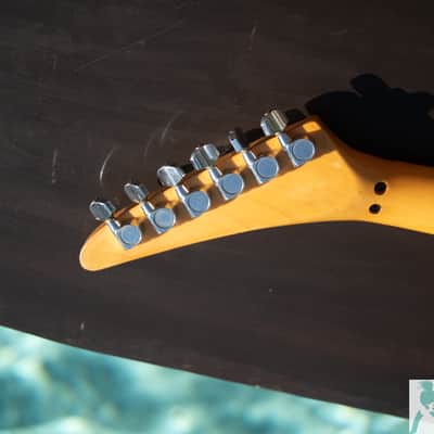 1986 Kramer Striker 100ST  Electric - Banana Headstock - Floyd Rose image 6