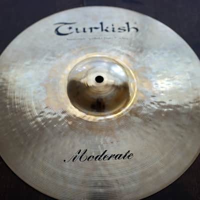 Turkish Cymbals 14" Moderate Series Moderate Hi-Hat Pair M-H14 (Pair) 2010s - Brilliant image 2