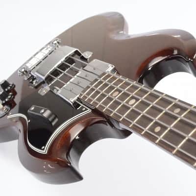 Vintage Ariel Greco Emperador SG Electric Bass Guitar Made in Japan #26382 image 6