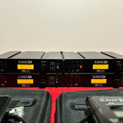 Line 6 XD-V75 Digital wireless Bodypack systems (4) w/ Receivers & Antennas image 10