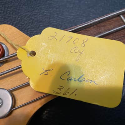 G&L El Toro Bass, Lefty, OHSC, Likely NOS 1991 - Blue image 19