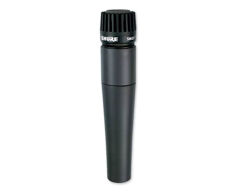 SHURE SM57 ポルシェロゴ　USA 傷あり　ビンテージ Shure SM57 Cardioid Dynamic Microphone | Reverb