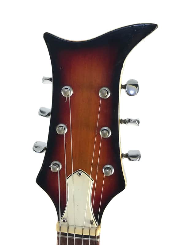 Teisco V2, Mosrite Style Guitar, Sunburst, 1968, Josh Homme, QOTSA