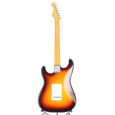 Fender Certified Pre-Owned American Vintage II 1961 Stratocaster, Rosewood Fingerboard, 3-Color Sunburst (P11) (63728) image 6