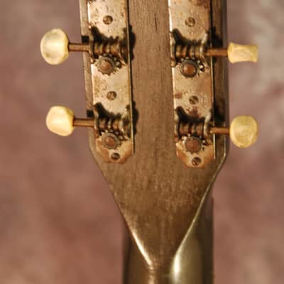 Vintage RARE Supertone sold by Sear Singing Cowboys Scene Guitar 1942 Original Case image 7