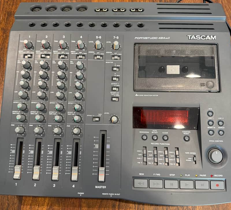 TASCAM 424 MK II Portastudio 1990s - Gray image 1