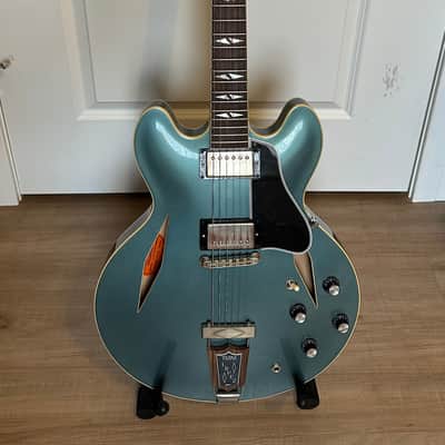 2024 Gibson Custom Shop Trini Lopez – Historic ’64 Reissue – CME Exclusive – Murphy Lab Pelham Blue – OHSC, COA image 1