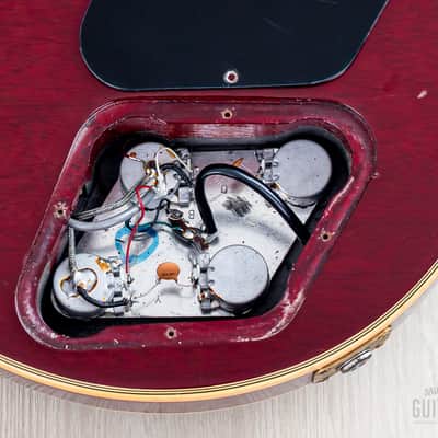 1997 Gibson Les Paul Custom Wine Red, 100% Original w/ Case image 15